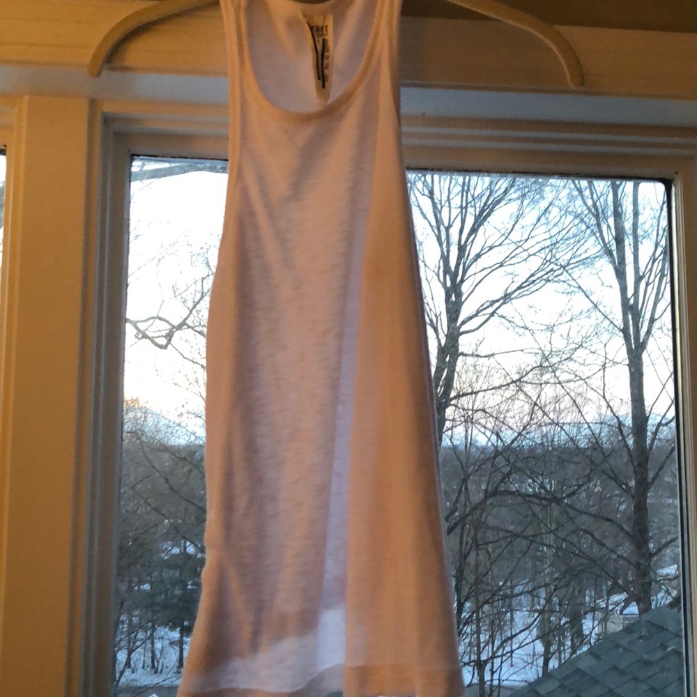 Free people white tank